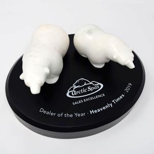 US Sales Award for Heavenly Times Hot Tubs
