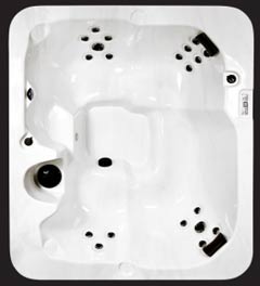 Top view of the Husky model of Arctic Spas Hot Tub