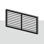 Extra Adjustable Louver Privacy Panels